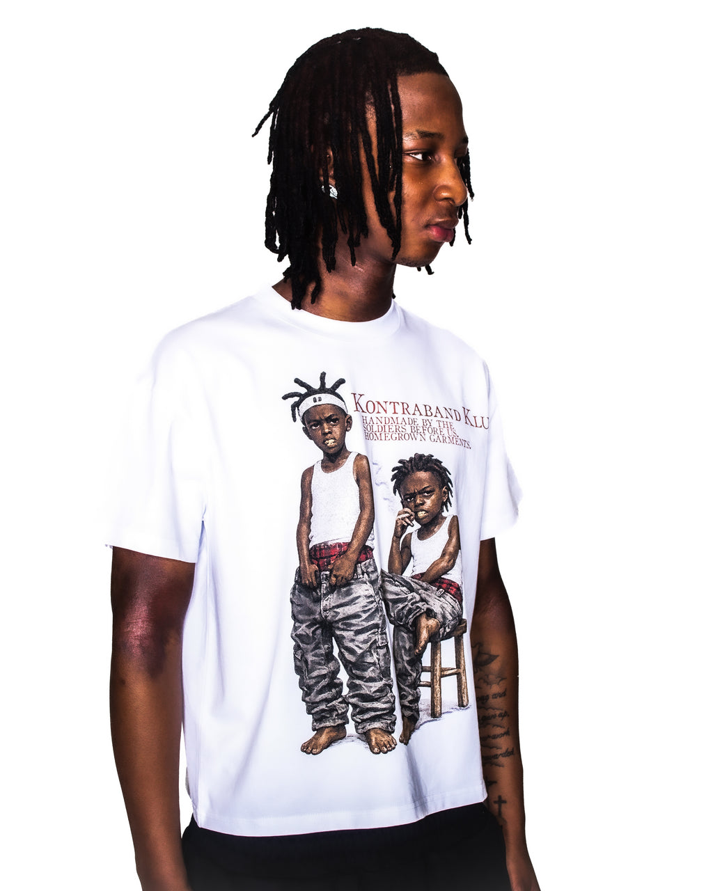 Krazy TWINZ White Tee